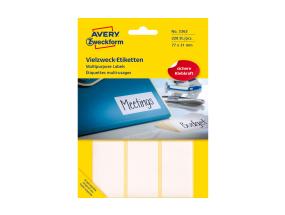 Tarratarra kirjoitusohjeisiin AVERY Zweckform 77x31mm 228 kpl (3362)