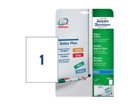 Tarratarra magneettinen AVERY Zweckform 210x297mm J8867 5 arkkia pakkauksessa