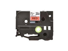 Kleepkirjalint/markeerimislint BROTHER TZE-461 36mm must/punasel analoog