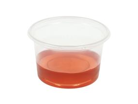 Läpinäkyvä makukuppi 100ml, halkaisija 71mm, 100 kpl pakkauksessa