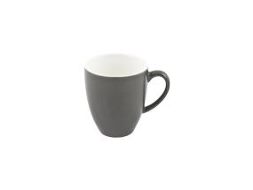 Astiasto kahvimuki Porcelite 400ml harmaa/valkoinen