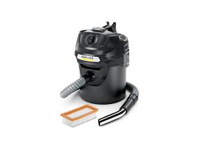 Pölynimuri KARCHER Tuhka- ja kuivapölynimuri AD 2 140 wattia Tilavuus 14 l Melu 82 dB Musta...