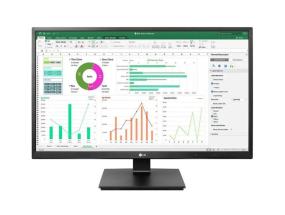 LCD-monitori LG 27" 4K-paneeli IPS 3840x2160 16:9 75Hz Matta 5 ms Kaiuttimet Pivot Korkeussäädettävä...
