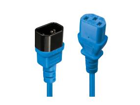KAAPELI TEHO IEC JATKOJOHTO 1M/SININEN 30471 LINDY