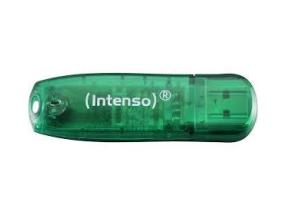 MUISTITIKKU FLASH USB2 8GB/VIHREÄ 3502460 INTENSO