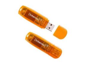MUISTITIKKU FLASH USB2 2X64GB/RAINBOW 3502492 INTENSO