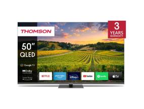 Televisio THOMSON 50" 4K/Smart QLED 3840x2160 Bluetooth Google TV 50QG5C14