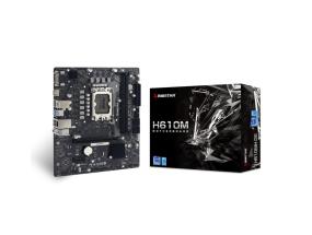 Emolevy BIOSTAR Intel H610 LGA1700 Micro-ATX Muisti DDR5 Muistipaikat 2 1xPCI-Express 3.0 1x...