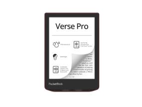 E-lukija POCKETBOOK Verse Pro 6" 1072x1448 1xUSB-C Langaton LAN Bluetooth Punainen PB634-3-WW PB634-3-WW PB634-3-WW