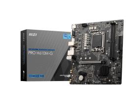 Emolevy MSI Intel H610 LGA1700 Micro-ATX Muisti DDR5 Muistipaikat 2 1xPCI-Express 1x 1xPCI...