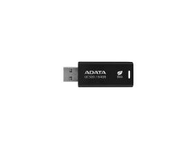 MUISTITIKKU FLASH USB3.2 64GB/MUSTA UC320-64G-RBK/BK ADATA