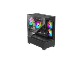 Kotelo XILENCE XG172 MidiTower Case tuotteen ominaisuudet Tuulettimen ohjauspaneeli / läpinäkyvä paneeli Not...