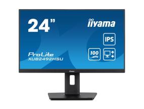 LCD-monitori IIYAMA XUB2492HSU-B6 24" Paneeli IPS 1920x1080 16:9 Matta 0,4 ms Kaiuttimet Swivel Pivot...