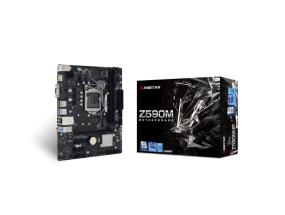 Emolevy BIOSTAR Intel Z590 Express LGA1200 Micro-ATX Muisti DDR4 Muistipaikat 2 2xPCI-Express 3...