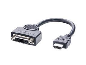 Kaabel DVI-HDMI 0.2M 41227 LINDY