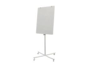 ESSELTE valkotaulu pyörillä, lasia, 700x1000 mm