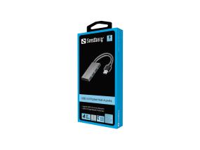 SANDBERG USB 3.0 Pocket Hub 4 porttia