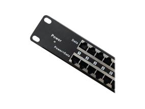 QOLTEC 54477 Liitäntäpaneeli RACK 48V