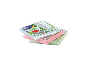 Muistiinpanopaperi 75x75mm FORPUS Stick Notes pastellinpunainen 80 arkkia