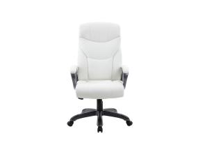 Tietokonetuoli/työtuoli CONNOR, 73,5x65,5xH115-124cm, valkoinen, keinonahka, muovi
