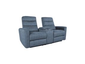 Sohva GASTON 2-istuttava sähköinen lepotuoli 182x85xH104cm, sininen