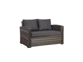 Sohva GENEVA 2-istuttava 129x78xH78cm, harmaa