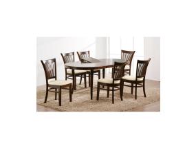 Ruokapöytä JOY 145/178x90xH74cm, tumma pähkinä