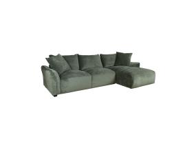 Kulmasohva DIVI PN 284x102/162xH83cm, mintunvihreä