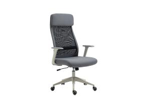 Työtuoli ELMER 67x62xH113-124cm, harmaa / musta