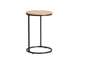 Sivupöytä HEDVIG D40xH60cm, saarni/musta