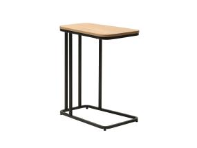 Sivupöytä HEDVIG 50x32xH60cm, saarni/musta