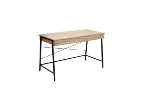 Työpöytä HANNES 120x60xK76cm, maalaismainen melamiini