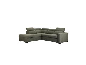 Kulmasohva ODELIA-2 VN 263x227xH81/97cm, vaaleanvihreä