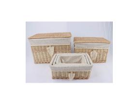 Korv WILLI TASSEL 38x25xH16cm
