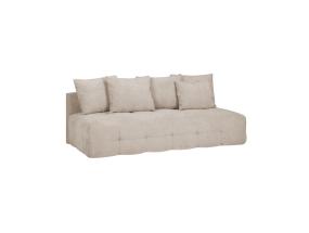 Vuodesohva LUISE 3-istuttava, beige