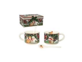 Muki MIA CATS 2kpl H6,8cm 280ml, lahjapakkauksessa