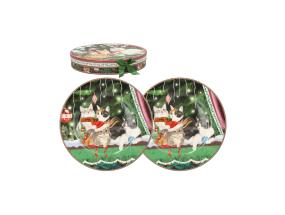 Lautaset MIA CATS 2kpl D25cm, lahjapakkauksessa