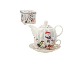 Kannu ja kuppi MIA SNOW 400/250ml, lahjapakkauksessa