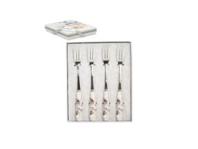 Haarukat MIA SNOW 15cm 4kpl lahjapakkauksessa