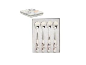 Lusikat MIA SNOW 15cm 4kpl lahjapakkauksessa