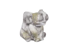 Kukkaruukun kansi STONE 17x13xH15,5cm, elefantti