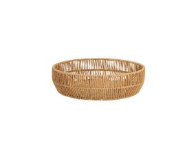 Kori BASILE D33/29xH8,5cm, vaaleanruskea