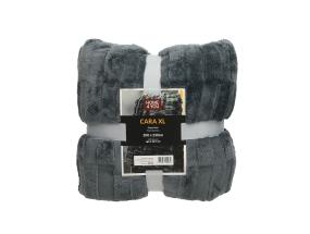 Pleed CARA XL 200x230cm, tummanharmaa