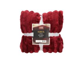 Pleed GLEN XL 200x230cm, punainen