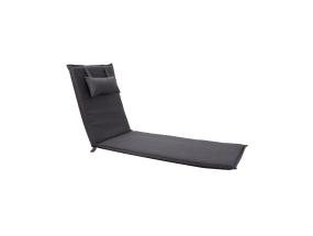 Lamami tuolinpäällinen WICKER 55x195xH3cm, tummanharmaa, 100% polyesteriä