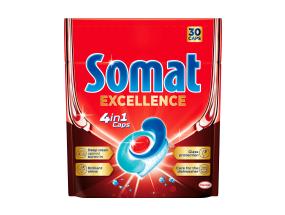 Astianpesukonekapselit SOMAT Excellence 4in1 30kpl