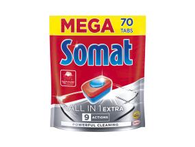 Astianpesukonetabletit SOMAT All-in-One Extra 76 kpl