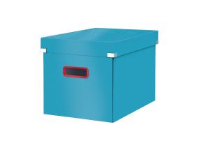 Pahvilaatikko kannella 320x310x360mm LEITZ Cozy Click & Store sininen
