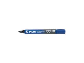 Pysyvä tussi PILOT 100 kartiomaisella kärjellä 1mm sininen