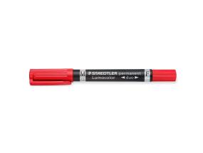Markkeri Staedtler DUO 348 0,6/1,5mm punainen